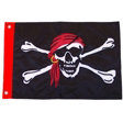 Skull Bandana 2'X3' Ply-Flg