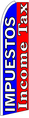 Impuestos Income Tax Blade/ Feather