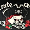 3ftx5ft Pirate Girl Rose Poly Flag