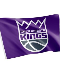 Desert Cactus Sacramento Kings Flag NBA 100% Polyester Indoor Outdoor 3x5 feet National Basketball Association Team Flags