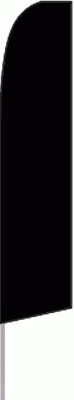 Solid Black Blade/ Feather