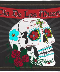 3'x5' Pirate Dia De Los Muertos, Day of The Dead Pirate Flag 3x5ft Poly