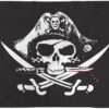 Deadman Chest Tricorner Pirate Flag 3x5ft Poly