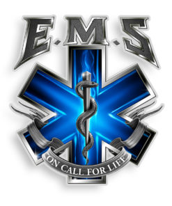 EMS 12" Decal