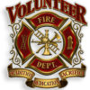 Volunteer Firefighter 4" Decal