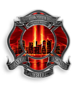9-11 12" Decal
