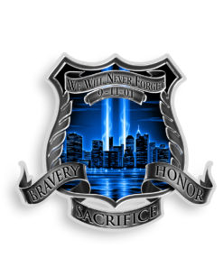 9-11 12" Decal