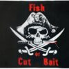 Fish or Cut Bait Pirate Flag 3x5ft Poly