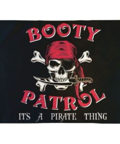 Booty Patrol Pirate Flag 3x5ft Poly