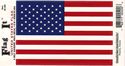 United States Vinyl Decal. 3 1/2" x 4 3/4"