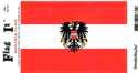 Austria Vinyl Decal. 3 1/2" x 4 3/4"