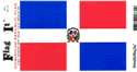 Dominican Republic. 3 1/2" x 4 3/4"