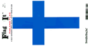 Finland Vinyl Decal. 3 1/2" x 4 3/4"
