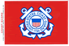 Coast Guard Seal Vinyl Decal. 3 1/2" x 4 3/4"
