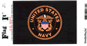 Navy Seal Vinyl Decal. 3 1/2" x 4 3/4"
