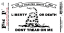 Culpeper Vinyl Decal. 3 1/2" x 4 3/4"