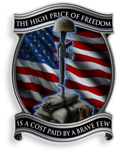 Price of Freedom Decal 12"