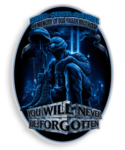 In Memory Of 12" Decal