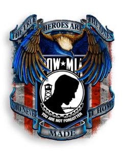 POW 12" Decal