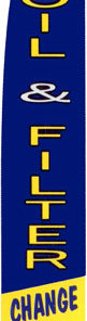 Oil & Filter Change Blade/ Feather
