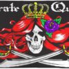 Pirate Queen Flag 3x5ft Poly