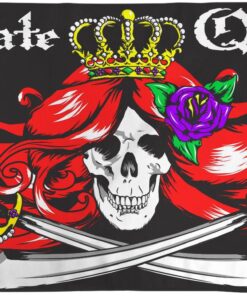 Pirate Queen Flag 3x5ft Poly