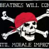 Pirate Morale Flag 3x5ft Poly