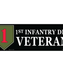 1st Infantry Div Bumper Sticker