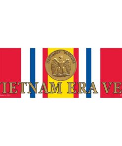 STICKER-VIETNAM ERA VET 3-1/2"x10"