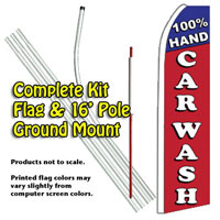 100% Hand Car Wash (Bl-Red) Kit