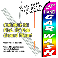 100% Hand Car Wash (Multi-Colored) Kit