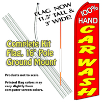 100% Hand Car Wash(Red) Kit