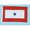3x5 U.S. Blue Star Service BannerNylon Premium Flag 3'x5' Grommets