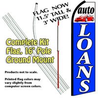 Auto Loans (White,Blue) Kit