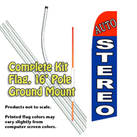 Auto Stereo (Red,Blue) Kit