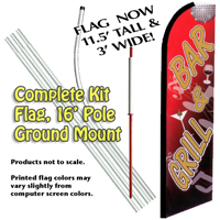 Bar & Grill (Red-Black) Kit