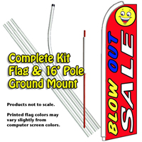 Blow Out Sale (Red Smiley) Kit