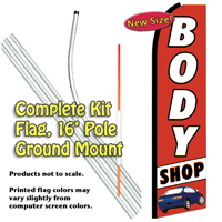 Body Shop (Red,White) Kit