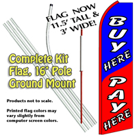 Buy Here Pay Here (Blue-Red) Kit