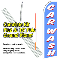 Car Wash (Blue-White) Kit