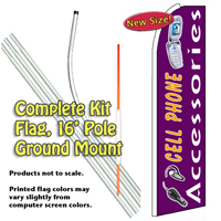 Cell Phone Accessories (Purple) Kit