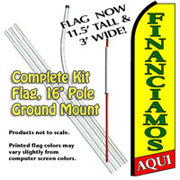 Financiamos Aqui (Yellow&Red) Kit