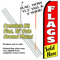 Flags Sold Here Blade/ Feather