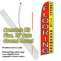 Flooring Carpet Tile Hardwood (Red-Yellow) Kit