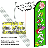 Flowers (Green) Kit