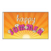 Our festive & colorful collection of Happy Summer 3'x5' screen-printed nylon flag speaks for itself