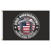 2nd Amendment 3'X5' Nylon Flag Printed on heavy duty nylon