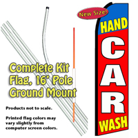 Hand Car Wash (Blue-Red) Kit