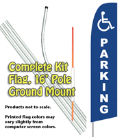 Handicapped Parking (Blue) Kit