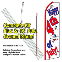 Happy 4th Of July (White) Kit